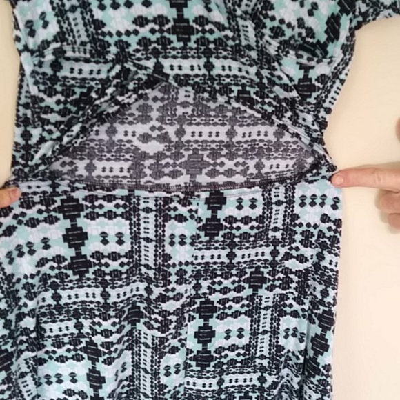 Ultra Flirt Peak A Boo Back Summer Dress Junior XL - Picture 9 of 15